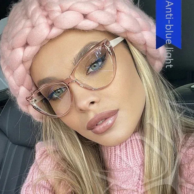 retro-cat-eye-anti-blue-light-glasses - Viexta