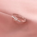 Hollowed-out Heart-shaped Ring - Viexta