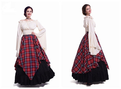 American Medieval Long Sleeve Gown