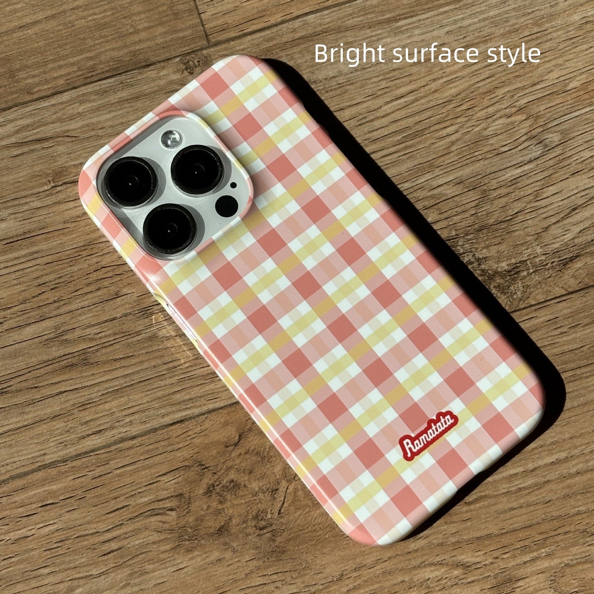 Original Plain Plaid iPhone Case