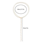 Pearl Tassel Long Niche Necklace - Viexta