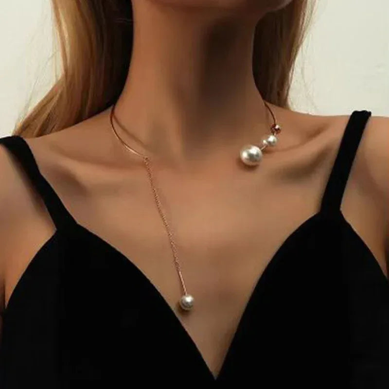 Pearl Love Multi-layer Necklace - Viexta