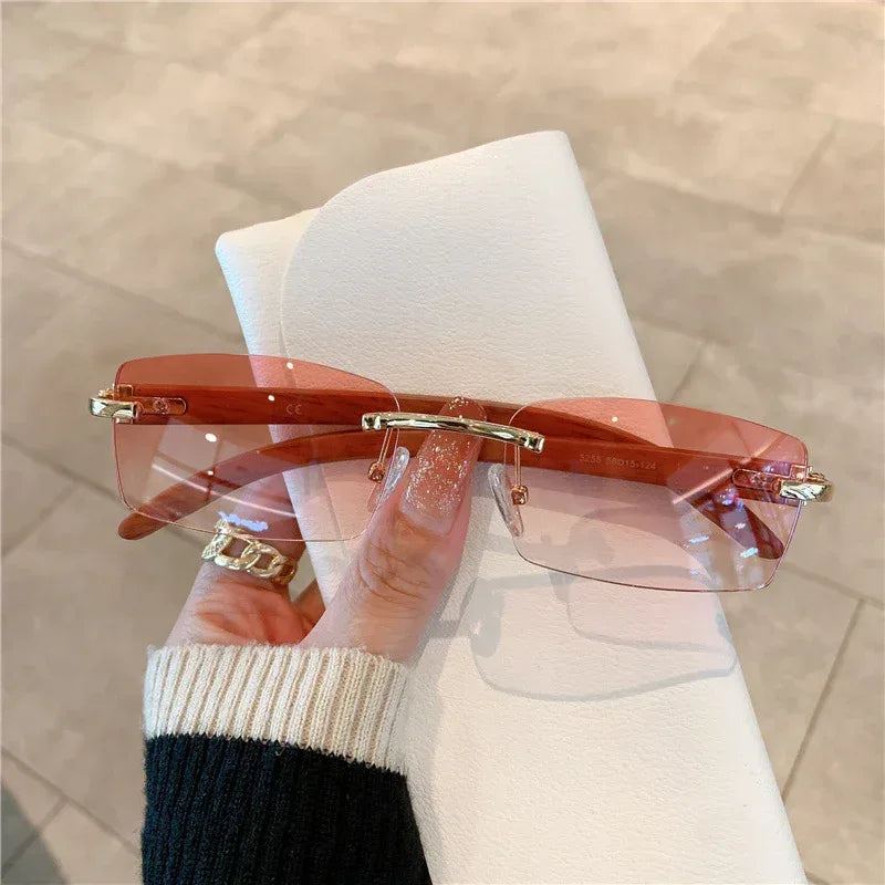 Wood Grain Sunglasses - Viexta