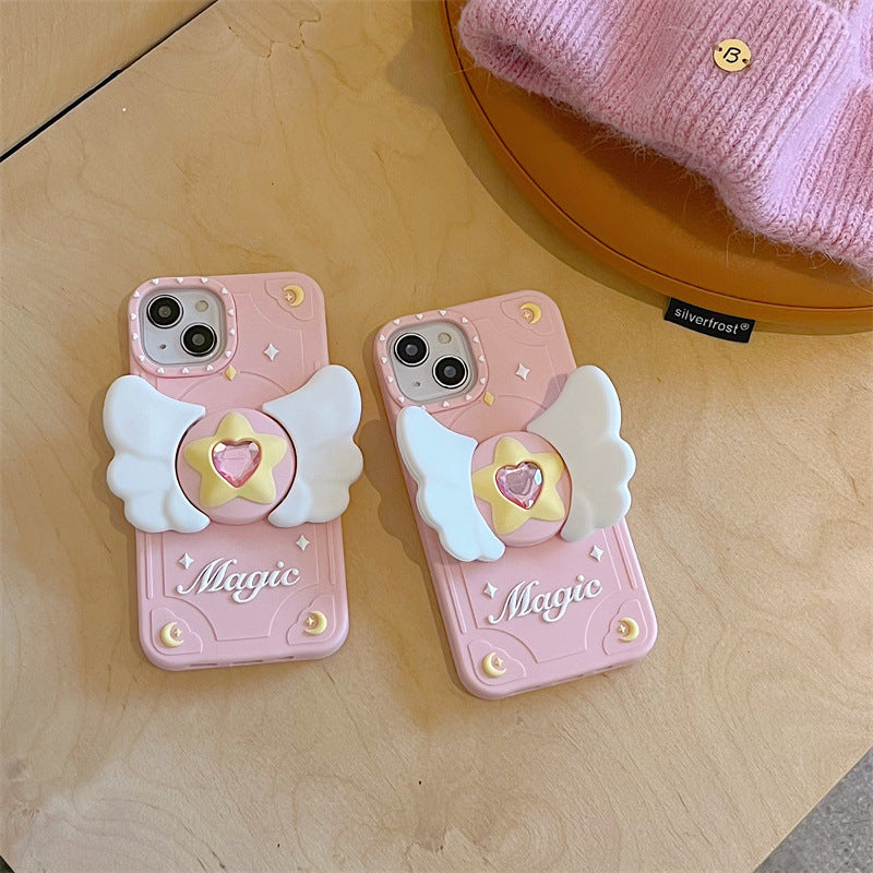 Silicone Angel Wings iPhone Case