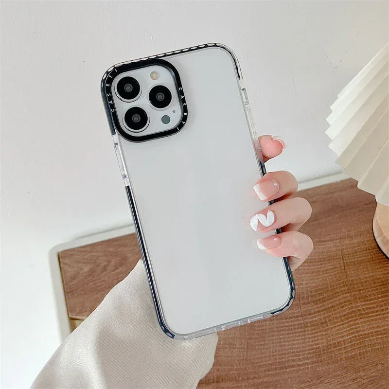 Alphabet Candy Solid Color Anti-fall iPhone Case - Viexta