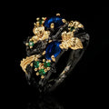 Flower Angel Two-Tone Ring