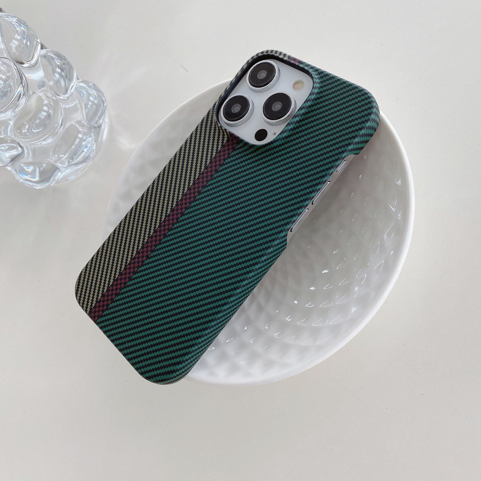 Carbon Fiber Soft Drop-resistant iPhone Case