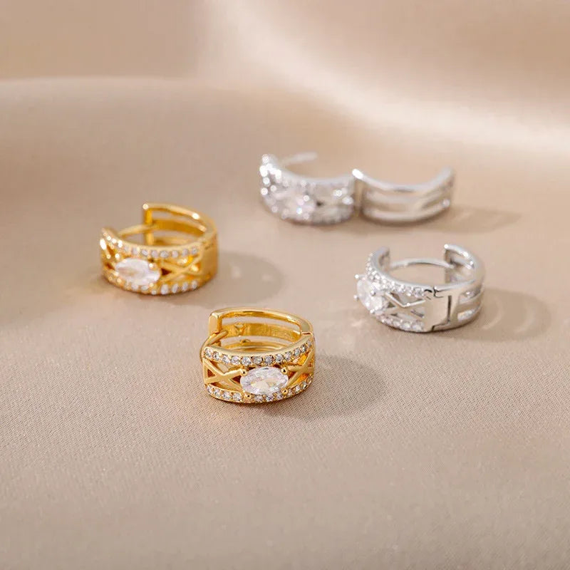 C- Shaped Hoops - Viexta