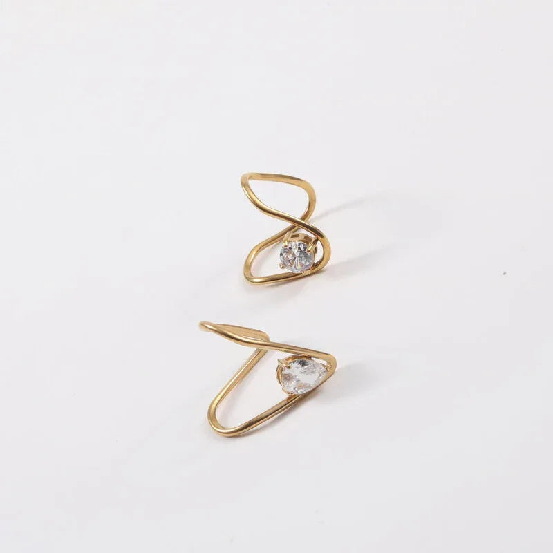 Titanium Steel Plated 18K Gold Ring - Viexta