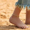 Candy Color Small Beads Anklets - Viexta