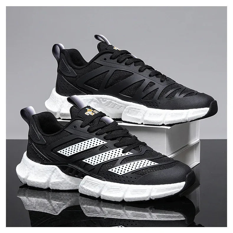 Mesh Breathable Trendy Popcorn Sneakers - Viexta