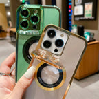 Electroplated Phone Case Luxury CD Pattern for IPHONE - Viexta