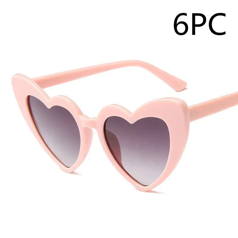 Fashion Love Big Face Thin Sunglasses - Viexta
