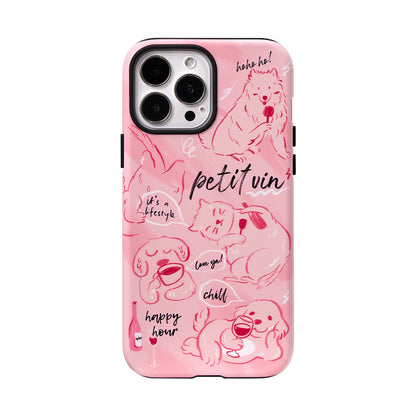 Fashion Cute Cat Print iPhone Case