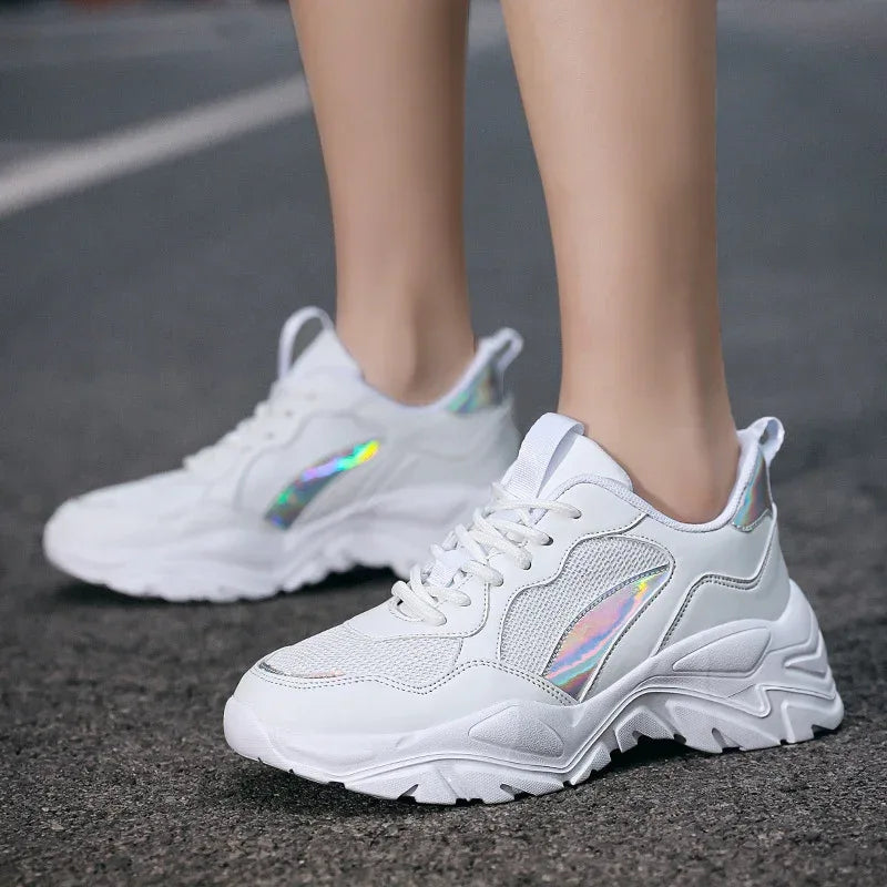 Breathable Mesh Casual Sneakers - Viexta