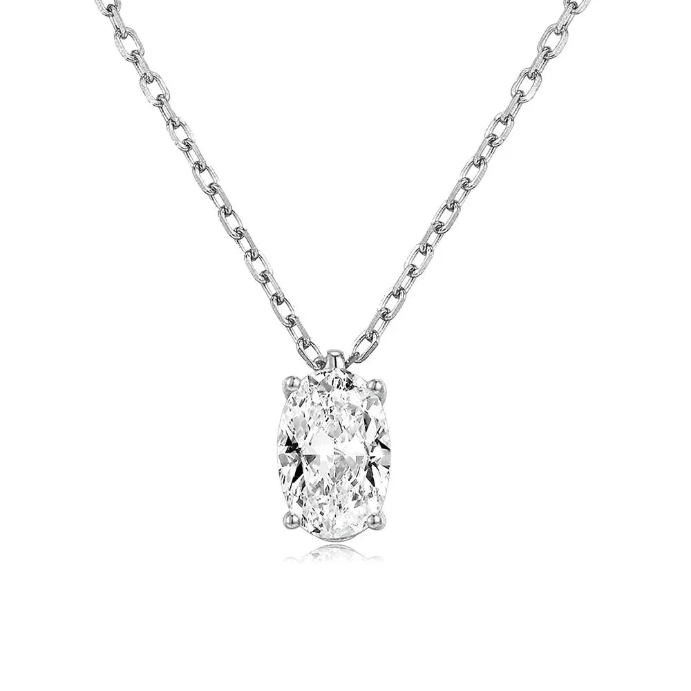 Zircon Micro-inlaid Necklace - Viexta