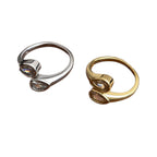 Feng Shui Drop-Shaped Ring