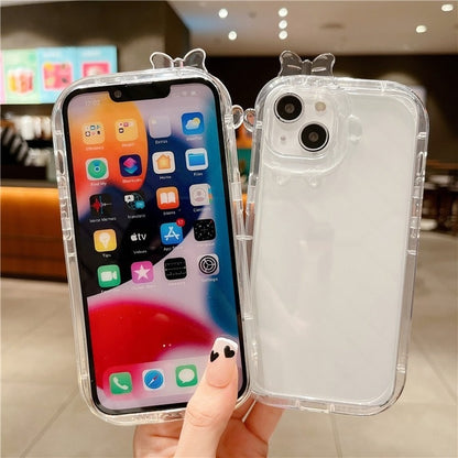 Small Monster Transparent iPhone Case