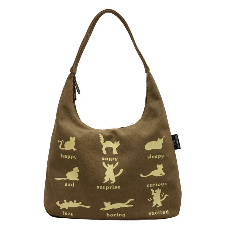 canvas-womens-one-shoulder-handbags - Viexta