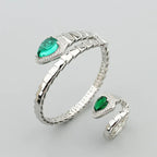 Spring Type Snake Bone Bracelet Ring Suit - Viexta