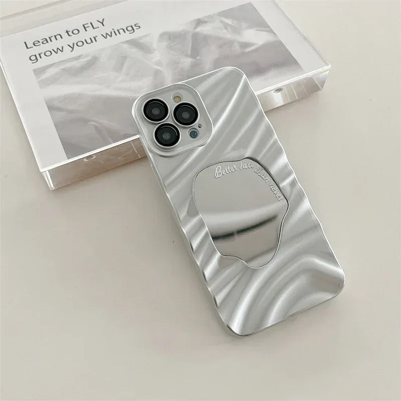 Summer Corrugated Mirror iPhone Case - Viexta