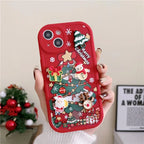 Three-dimensional Santa Claus iPhone Case - Viexta
