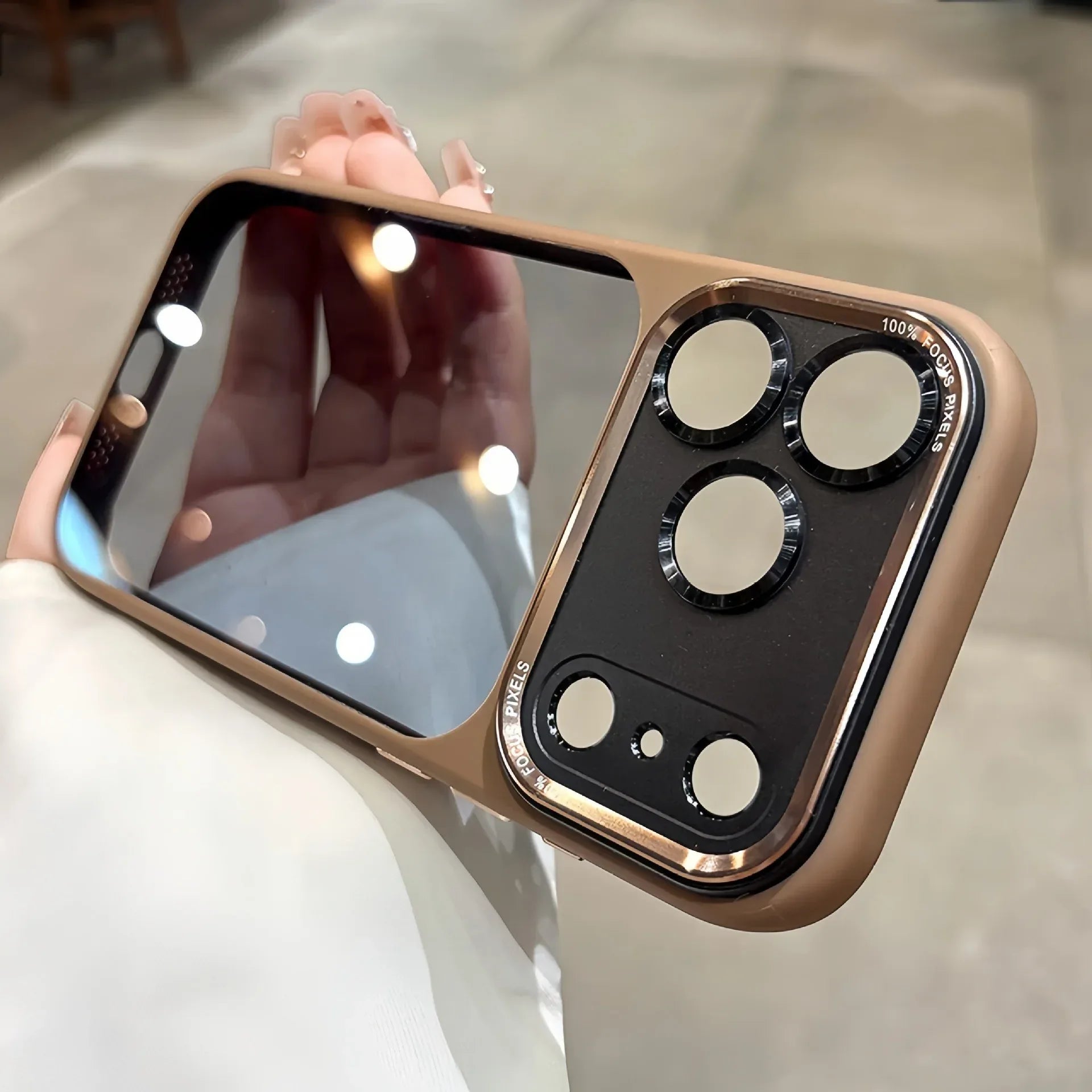 Integrated Metal Lens iPhone Case - Viexta
