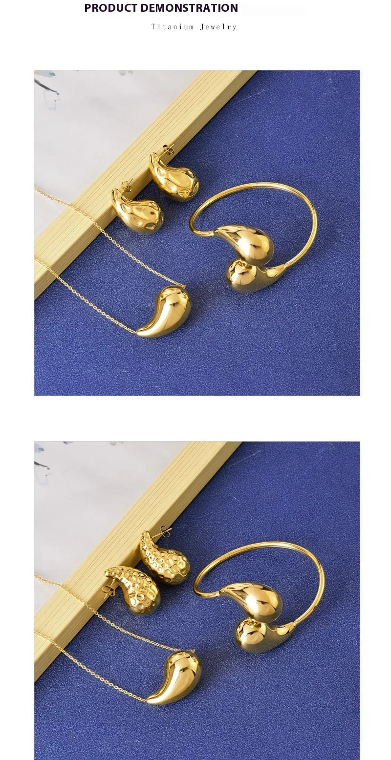 18k Water Drop Vintage Bracelet - Viexta