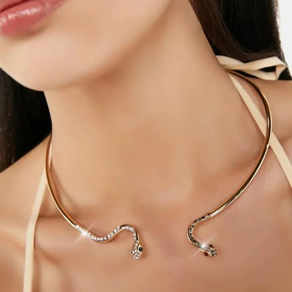 Fashion Snake Necklace - Viexta