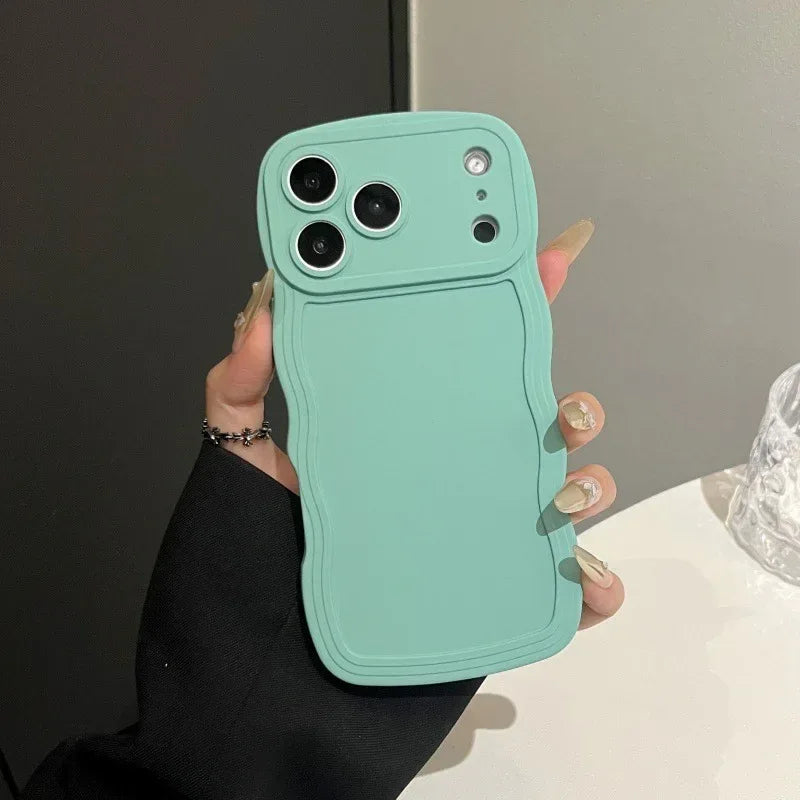 Liquid Big Wave Candy Color iPhone Case - Viexta