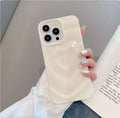 Love Wave Pattern Pleated Protective iPhone case - Viexta