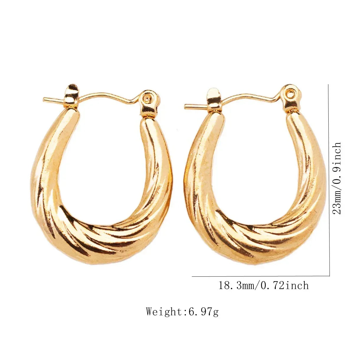 Stainless Steel Hoops - Viexta