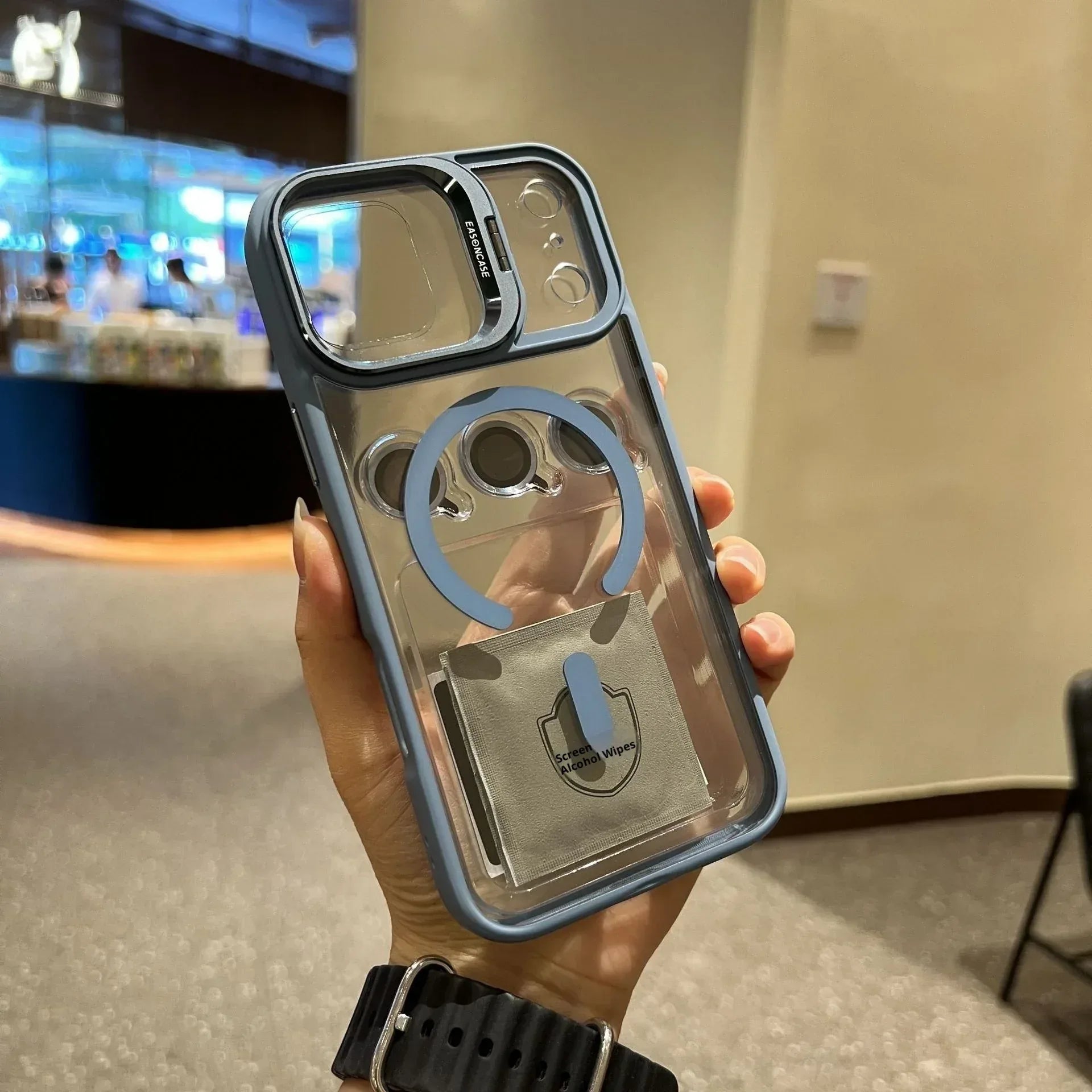 Built-in Lens Protector iPhone Case - Viexta