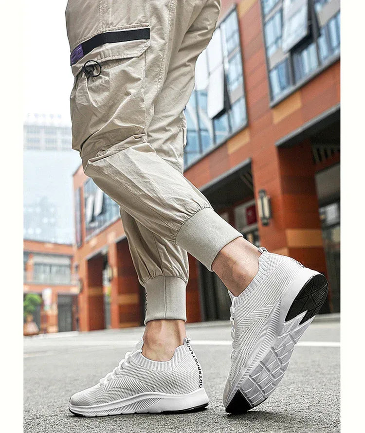 Breathable Casual Hidden Heel Sneaker - Viexta