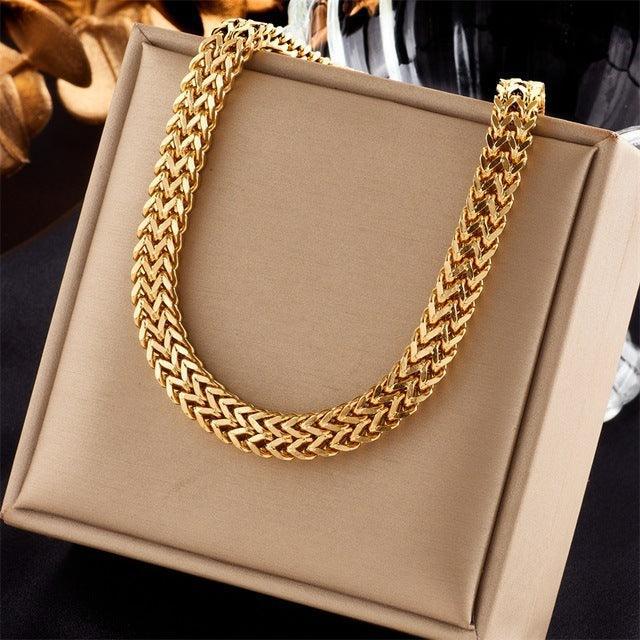 316L Stainless Steel Beaded Necklace - Viexta
