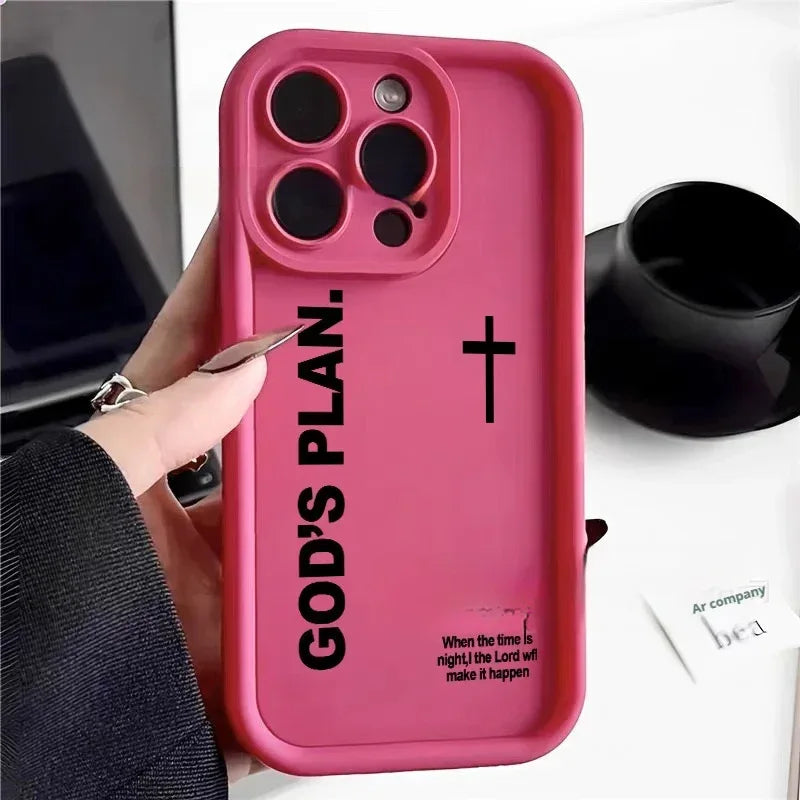 Cross-shaped iPhone Case With A Heavenly Eye - Viexta