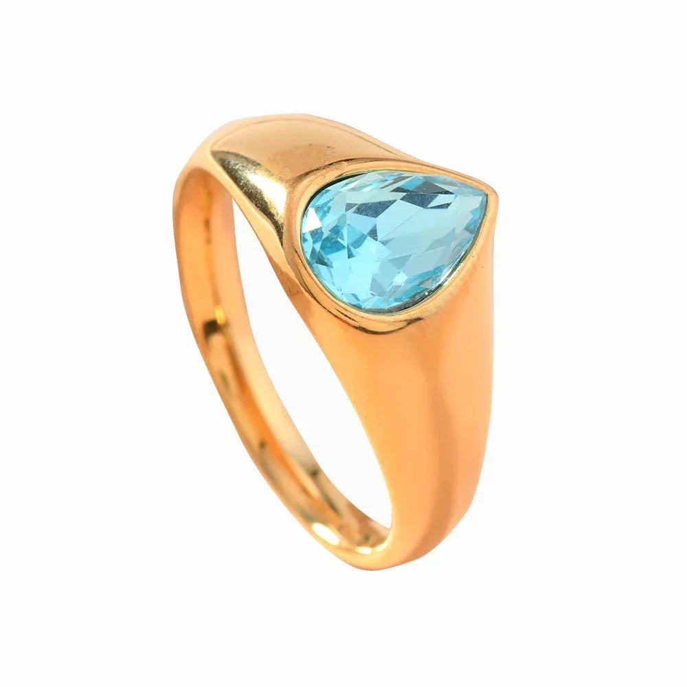 Light Luxury Titanium Steel Ring - Viexta