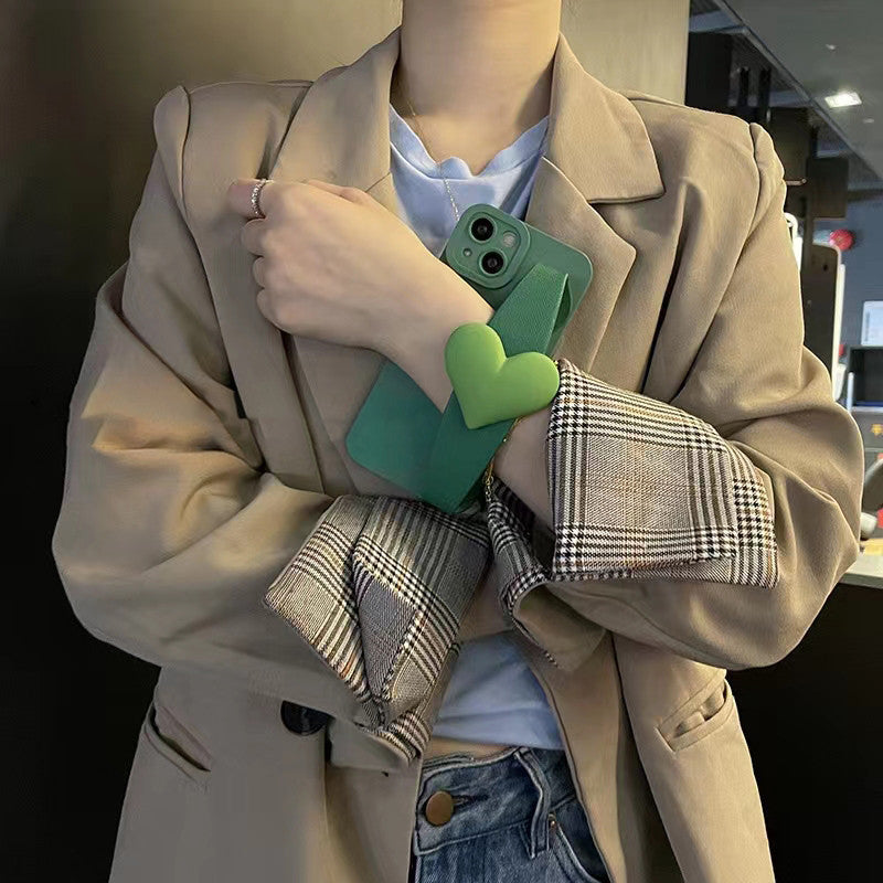 Fashion Minimalist iPhone Case Crossbody Strap Protector