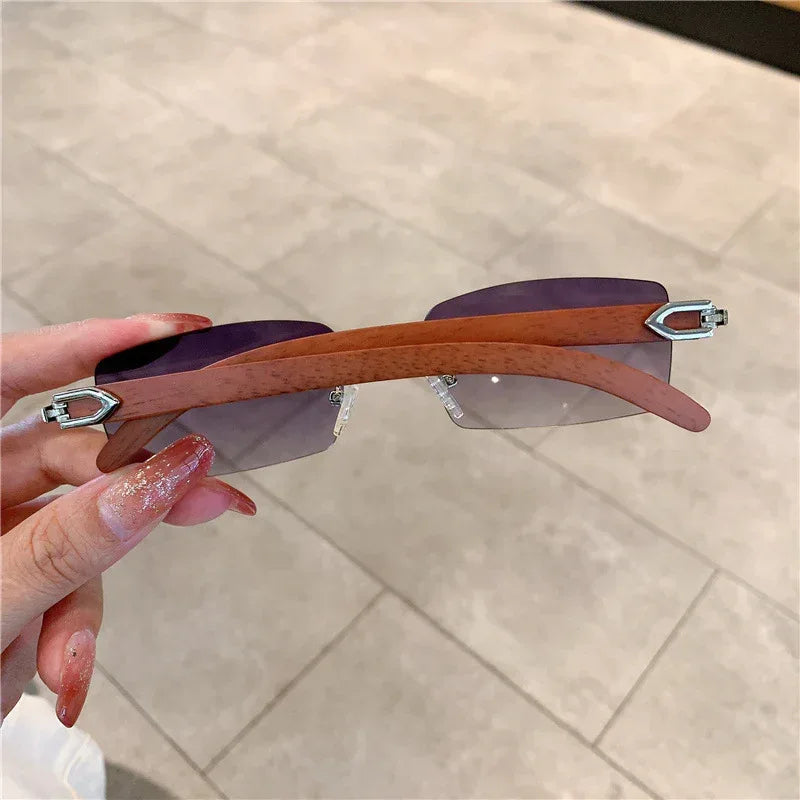 Wood Grain Sunglasses - Viexta