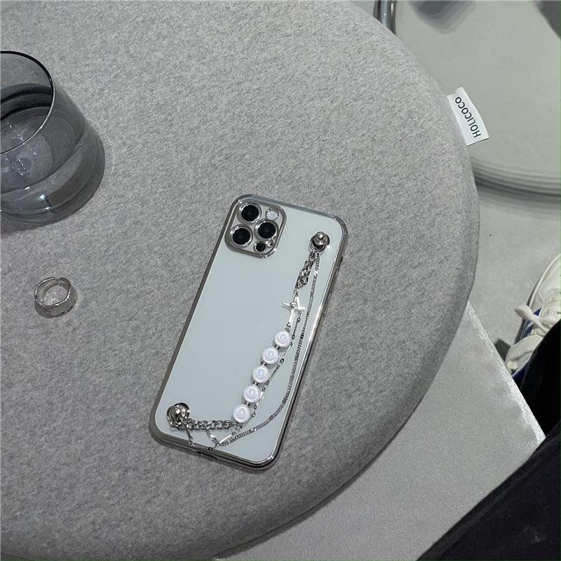 Electroplated Pearl Bracelet iPhone Case - Viexta