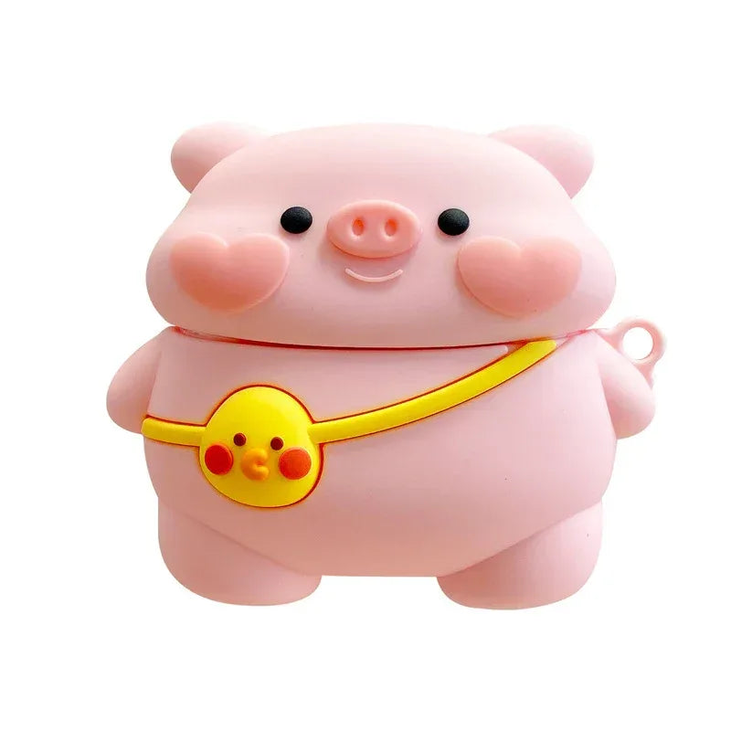 cute-stereo-love-blush-piggy-apple-airpods - Viexta