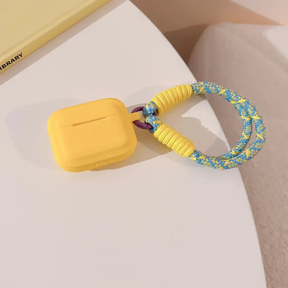 Lanyard Airpods Silicone Case - Viexta