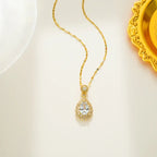 Titanium Steel Women's Zircon Clavicle Chain - Viexta