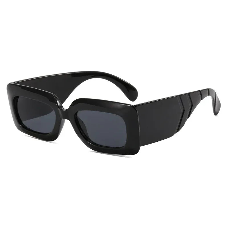 Retro Snake-pattern Sunglasses - Viexta