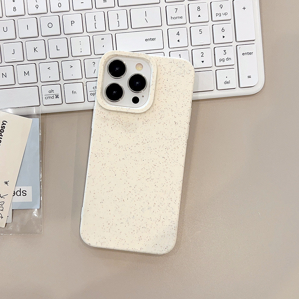 tpu-wheat-straw-frosted-soft-iphone-case