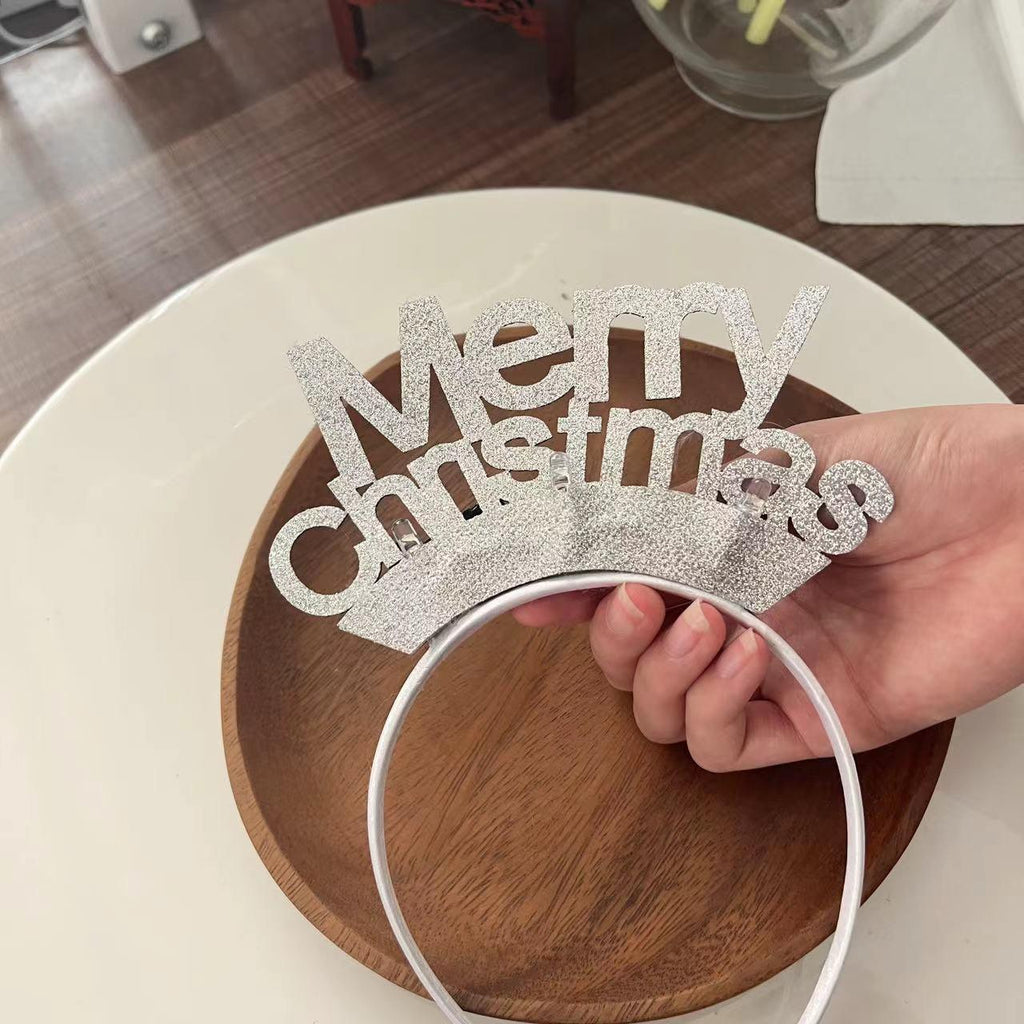 Christmas With Light Headband Snowflake - Viexta