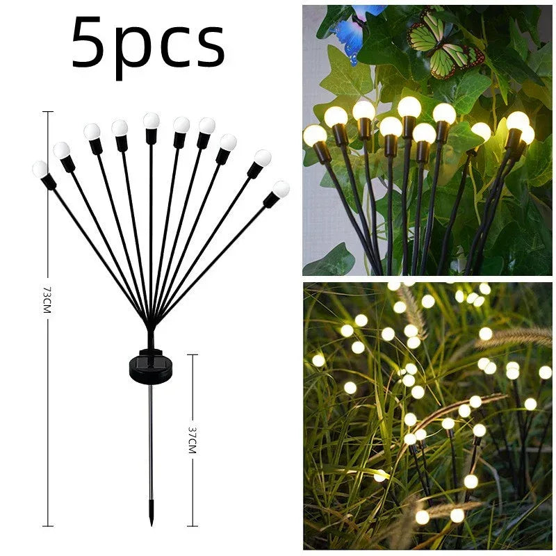 LED Pneumatic Firefly Ground Plug-in Lamp - Viexta