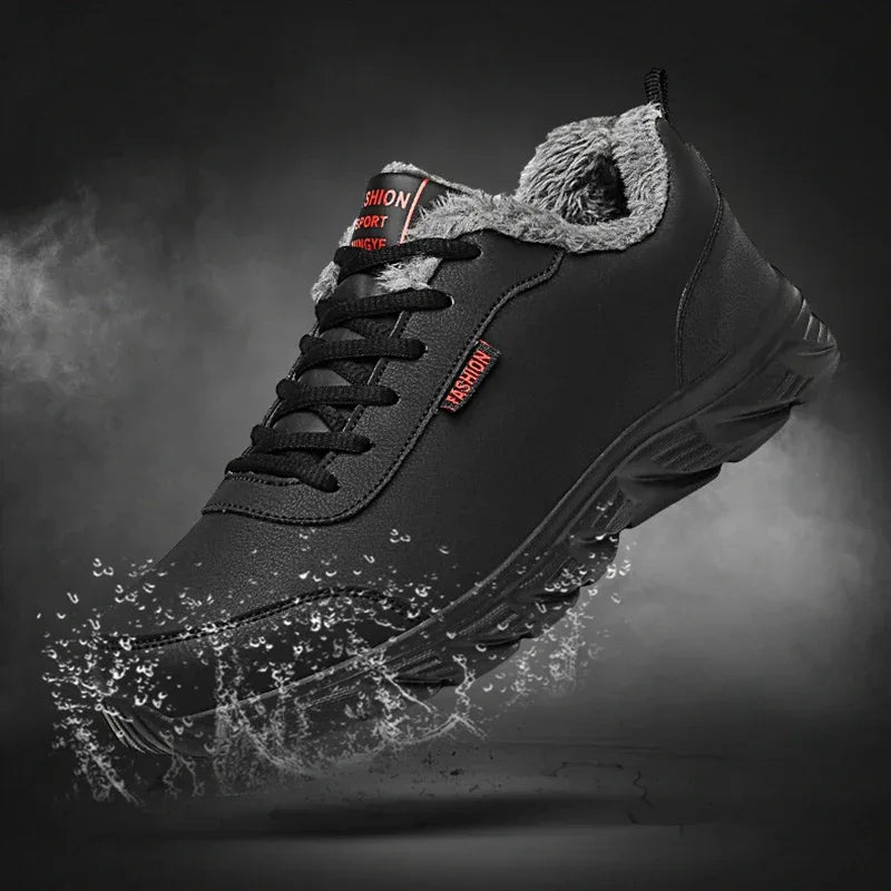 Men Sneakers Winter Warm Sports Shoes - Viexta