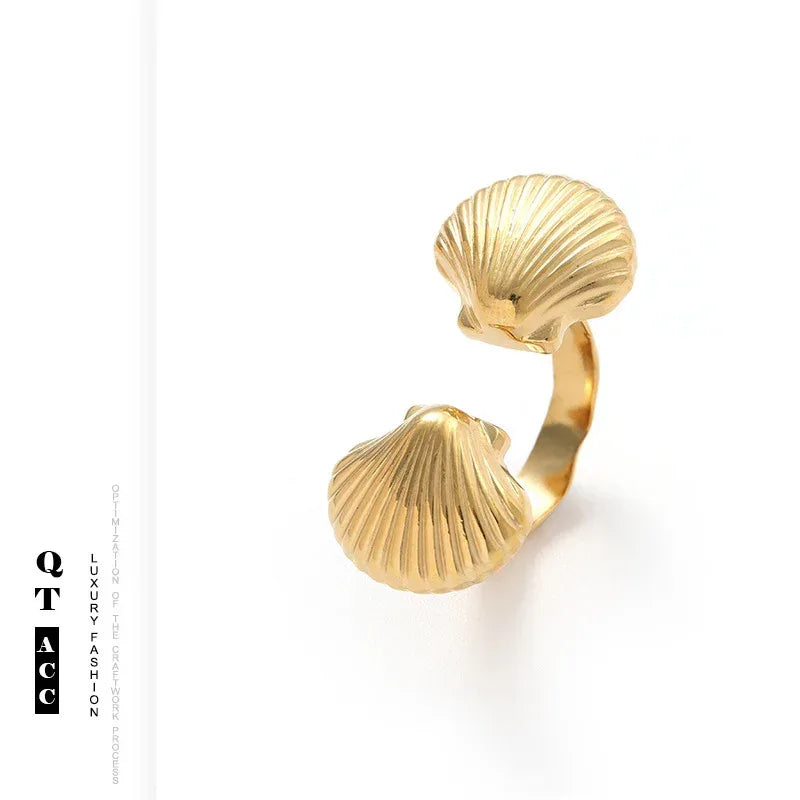 American Retro Stainless Steel Luxe Ring - Viexta