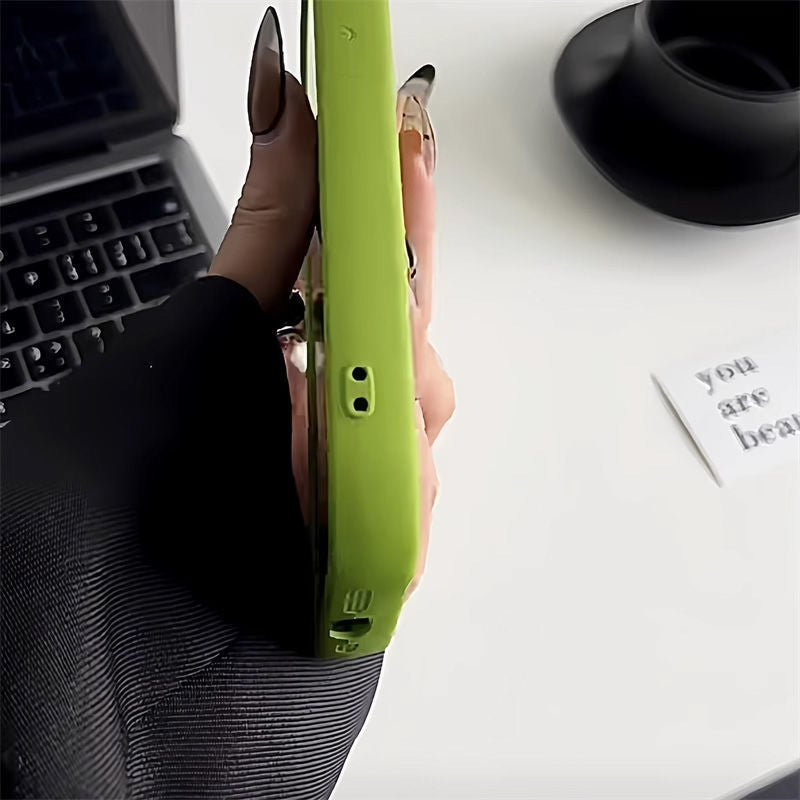 Butterfly Print Drop-resistant iPhone Case